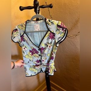 Nanette Lepore Floral Blouse